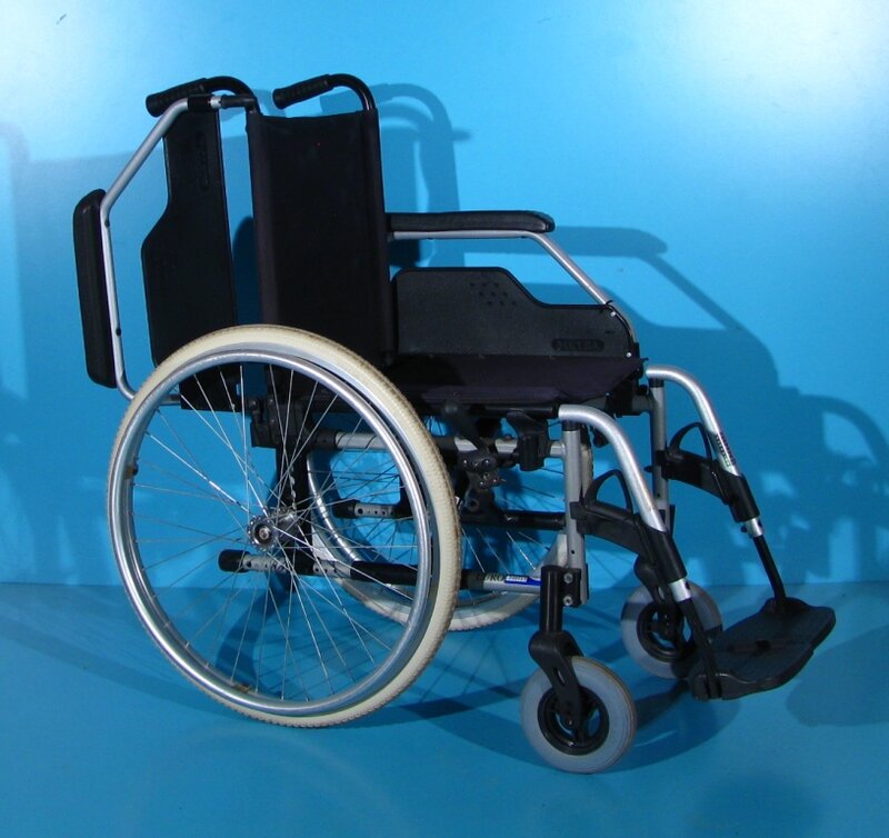 Scaun cu rotile - Meyra, latime sezut 39 cm